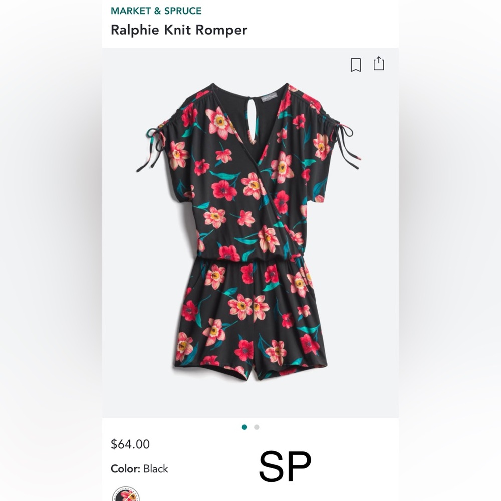 Market and spruce romper